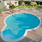 Our sparkling clean swimming pool